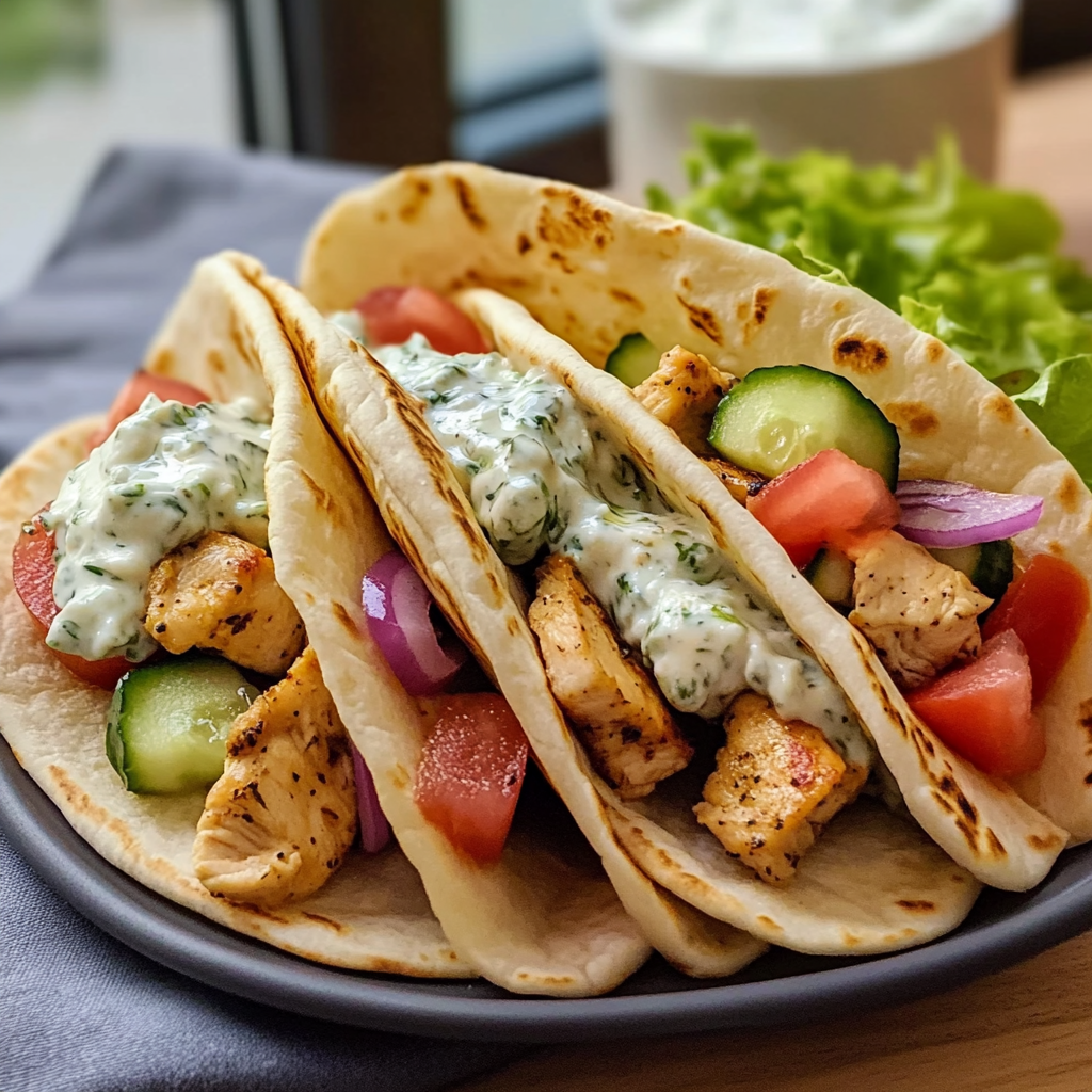 Chicken Gyros: Quick and Easy Homemade Greek Dinner