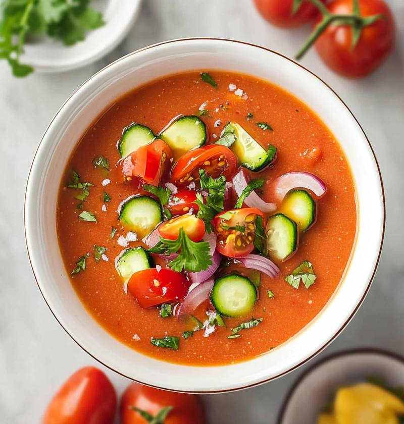 Gazpacho Recipe: Easy No-Cook Refreshing Soup 1 Gazpacho Recipe: Easy No-Cook Refreshing Soup