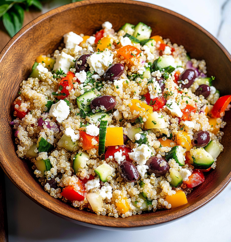 Fresh Quinoa Salad with Lemon Vinaigrette Recipe for Summer 1 Fresh Quinoa Salad with Lemon Vinaigrette Recipe for Summer
