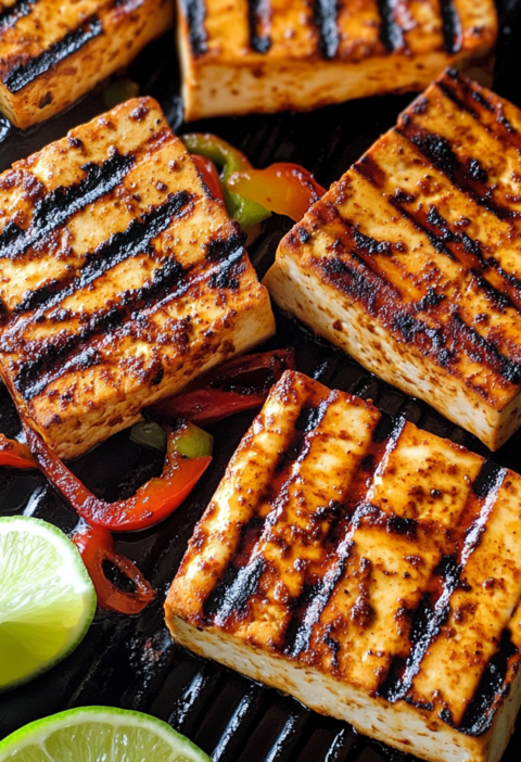 Easy Grilled Tofu Recipe With Seasoning