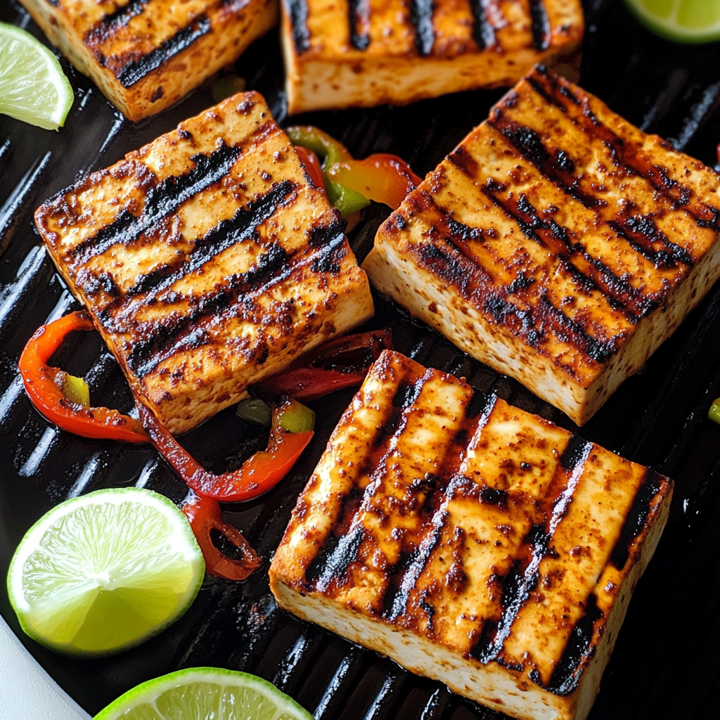 Easy Grilled Tofu Recipe With Seasoning 2 Easy Grilled Tofu Recipe With Seasoning