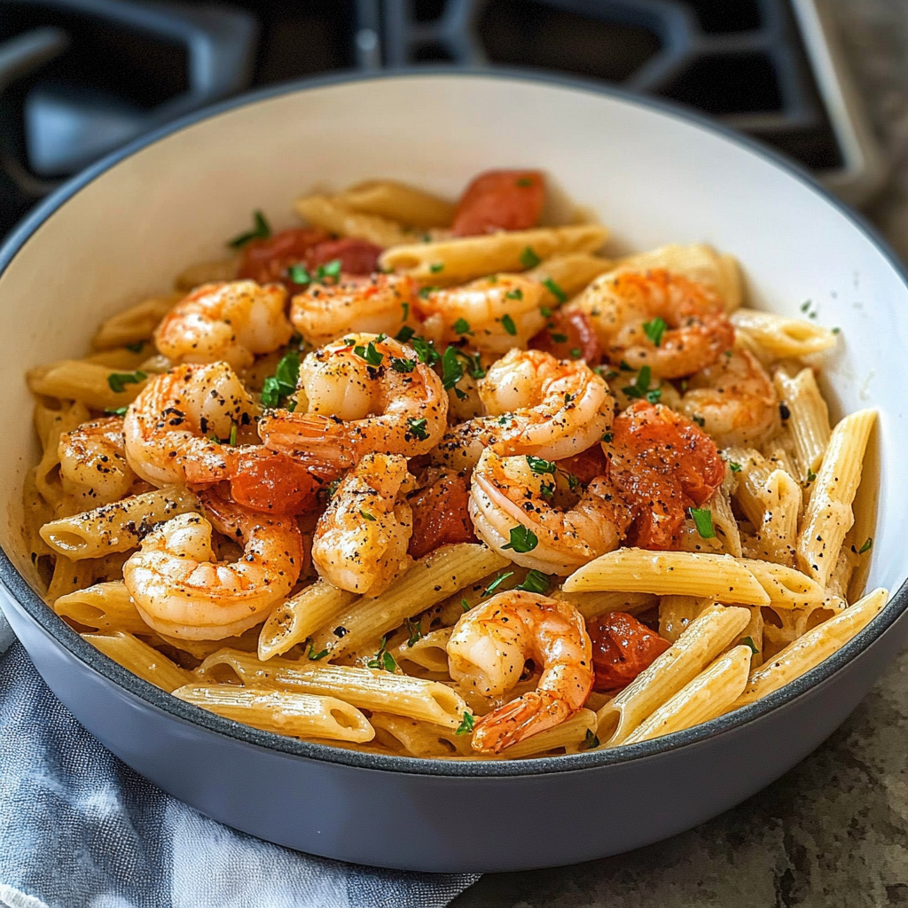 Cajun Shrimp Pasta 2 Cajun Shrimp Pasta