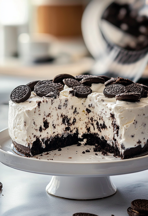 Cookies and Cream Ice Cream Cake Recipe