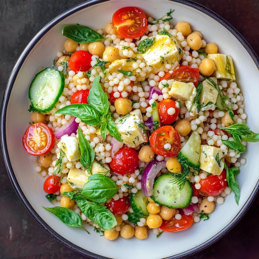 Mediterranean Couscous Salad 2 Mediterranean Couscous Salad
