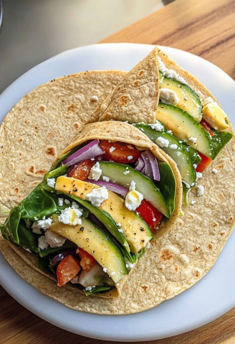 Hummus Veggie Wraps: Fresh, Healthy, and Easy Lunch Ideas