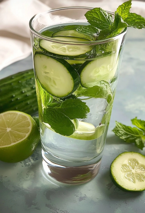 Cucumber Mint Water Recipe for Refreshing Hydration