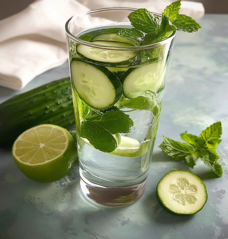 Cucumber Mint Water Recipe for Refreshing Hydration 1 Cucumber Mint Water Recipe for Refreshing Hydration