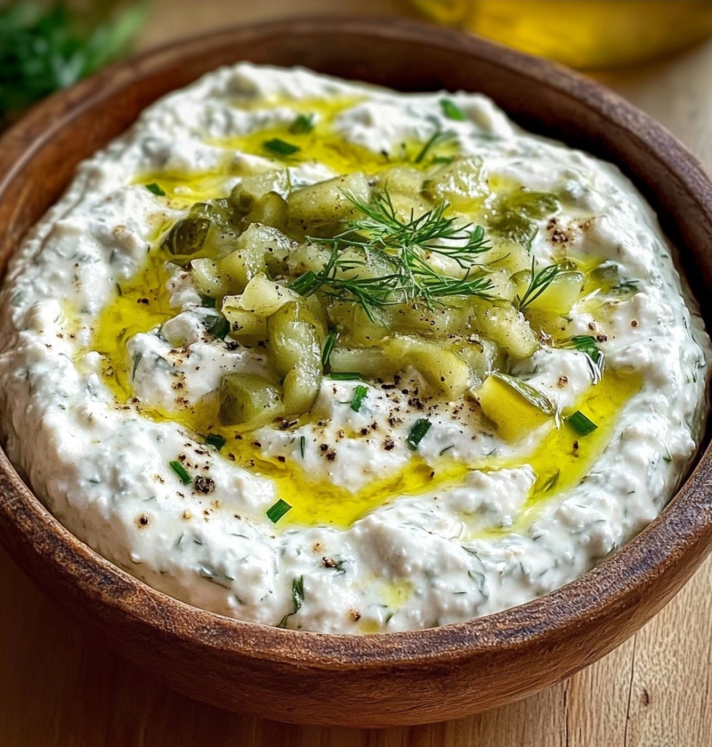 Cottage Cheese Pickle Dip Ready in Minutes 1 Cottage Cheese Pickle Dip Ready in Minutes