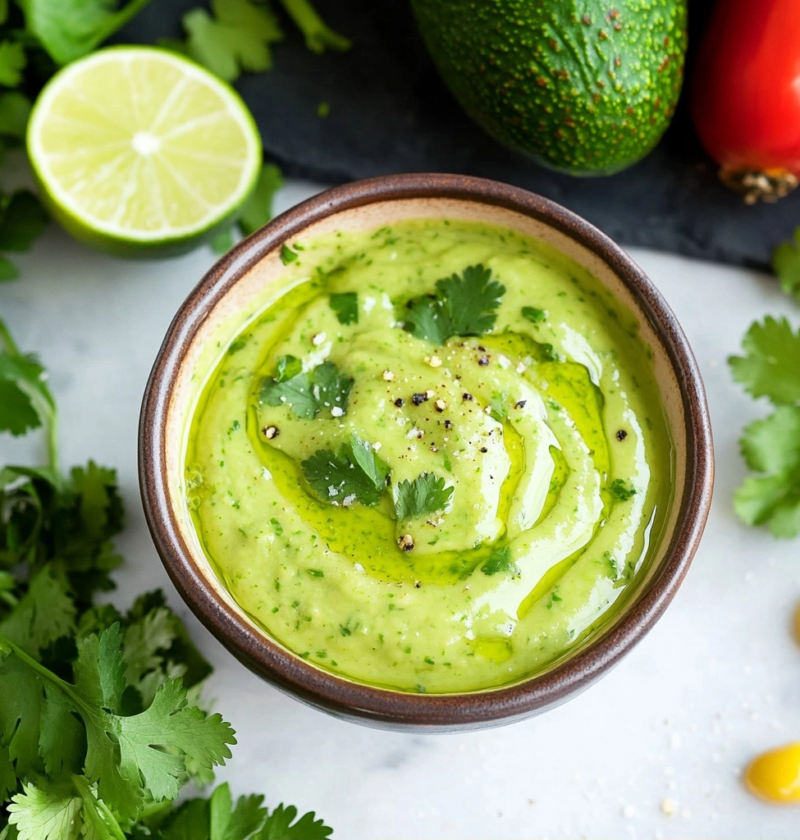 Avocado Lime Dressing 1 Avocado Lime Dressing