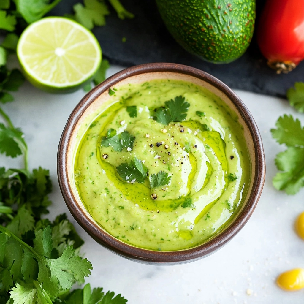 Avocado Lime Dressing 2 Avocado Lime Dressing