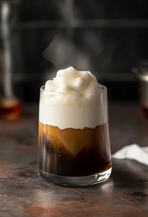 Homemade Cold Brew Foam Iced Coffee Recipe