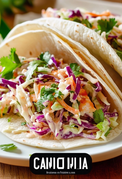Cabbage Slaw for Fish Tacos That Are Perfect
