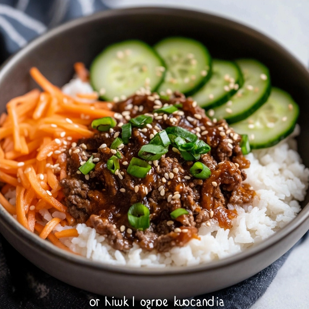 Korean Beef Cucumber Bowls Recipe 2 Korean Beef Cucumber Bowls Recipe