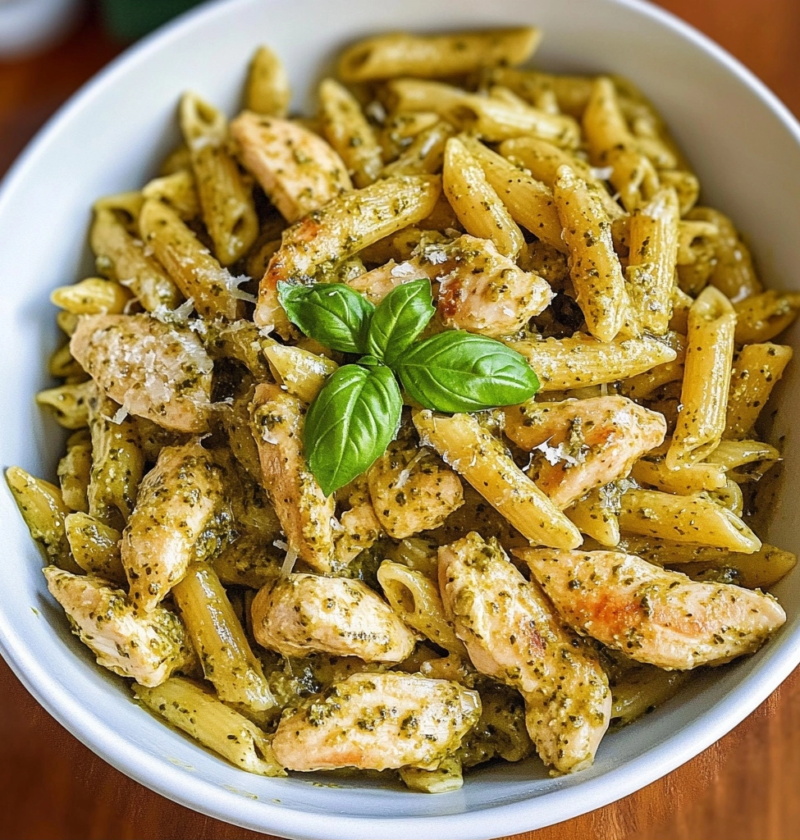 Chicken Pesto Pasta Recipe: Quick Comfort in a Bowl 8 Chicken Pesto Pasta Recipe: Quick Comfort in a Bowl