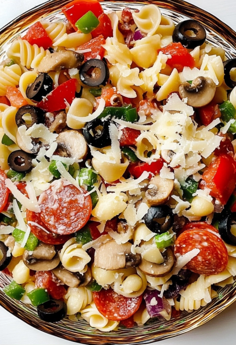 Pizza Pasta Salad: The Ultimate Crowd-Pleasing Dinner