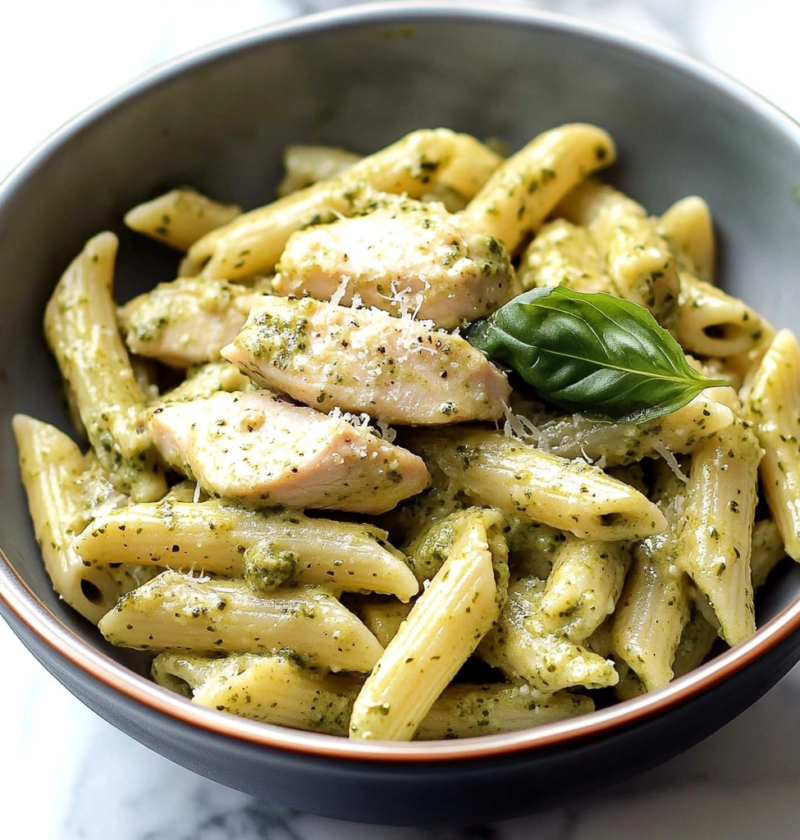 Chicken Pesto Pasta 1 Chicken Pesto Pasta