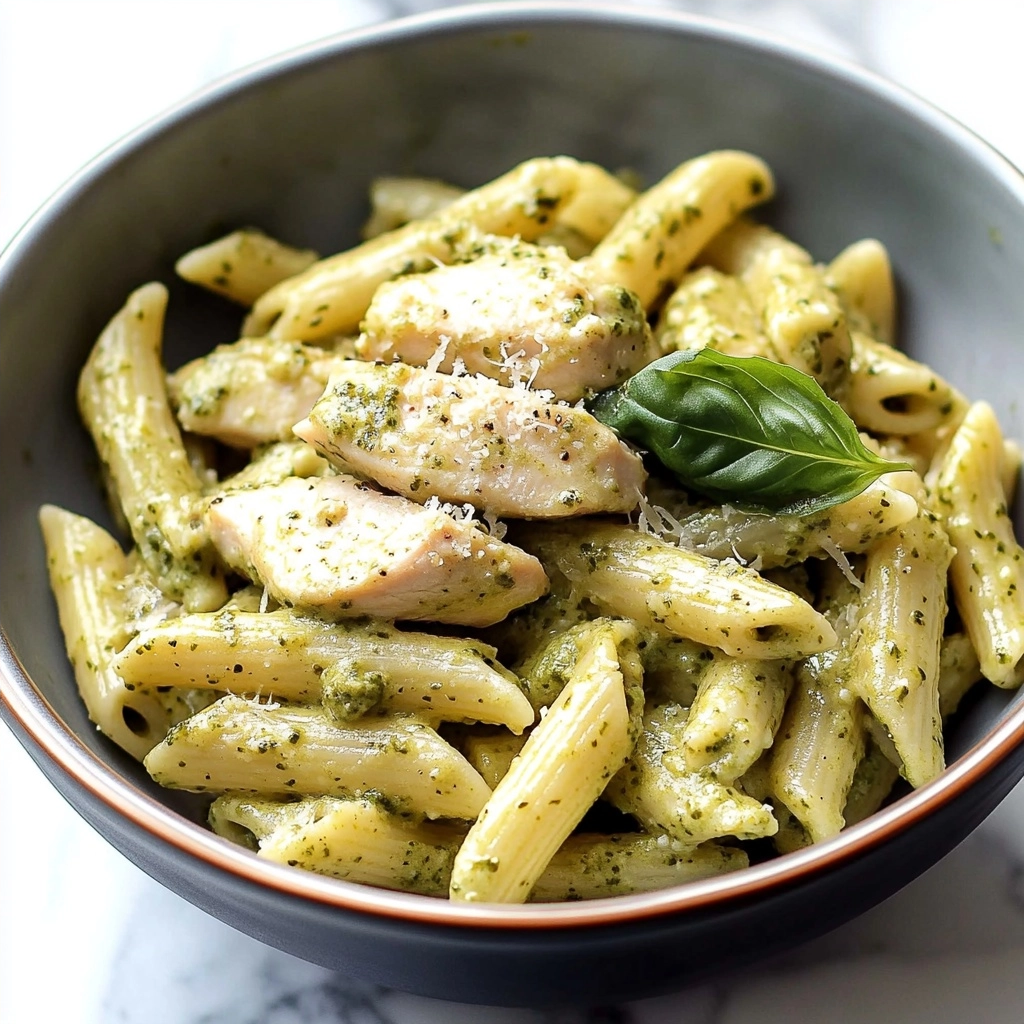 Chicken Pesto Pasta 2 Chicken Pesto Pasta
